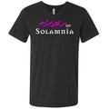 HAGs of Solamnia Unisex Premium V-Neck Tee - Dark Grey / S