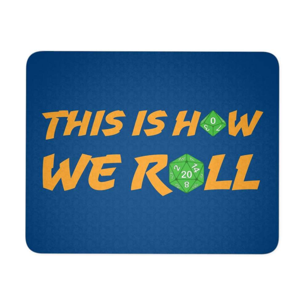 How We Roll Redux v2 Mousepad - HOWWERdx3MP - Mousepads
