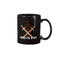 HTS Here To Stay Base Clean Dark 15oz Coffee Mug - Black / 15OZ - Mugs