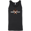 HTS Here To Stay Centered Dark Unisex Premium Tank - Black / S