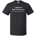 I Died in Menzo Unisex Classic Tee