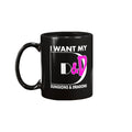 I Want My D&D Dungeons and Dragons 11oz Coffee Mug - Black / 11OZ - SoMattyGameZ