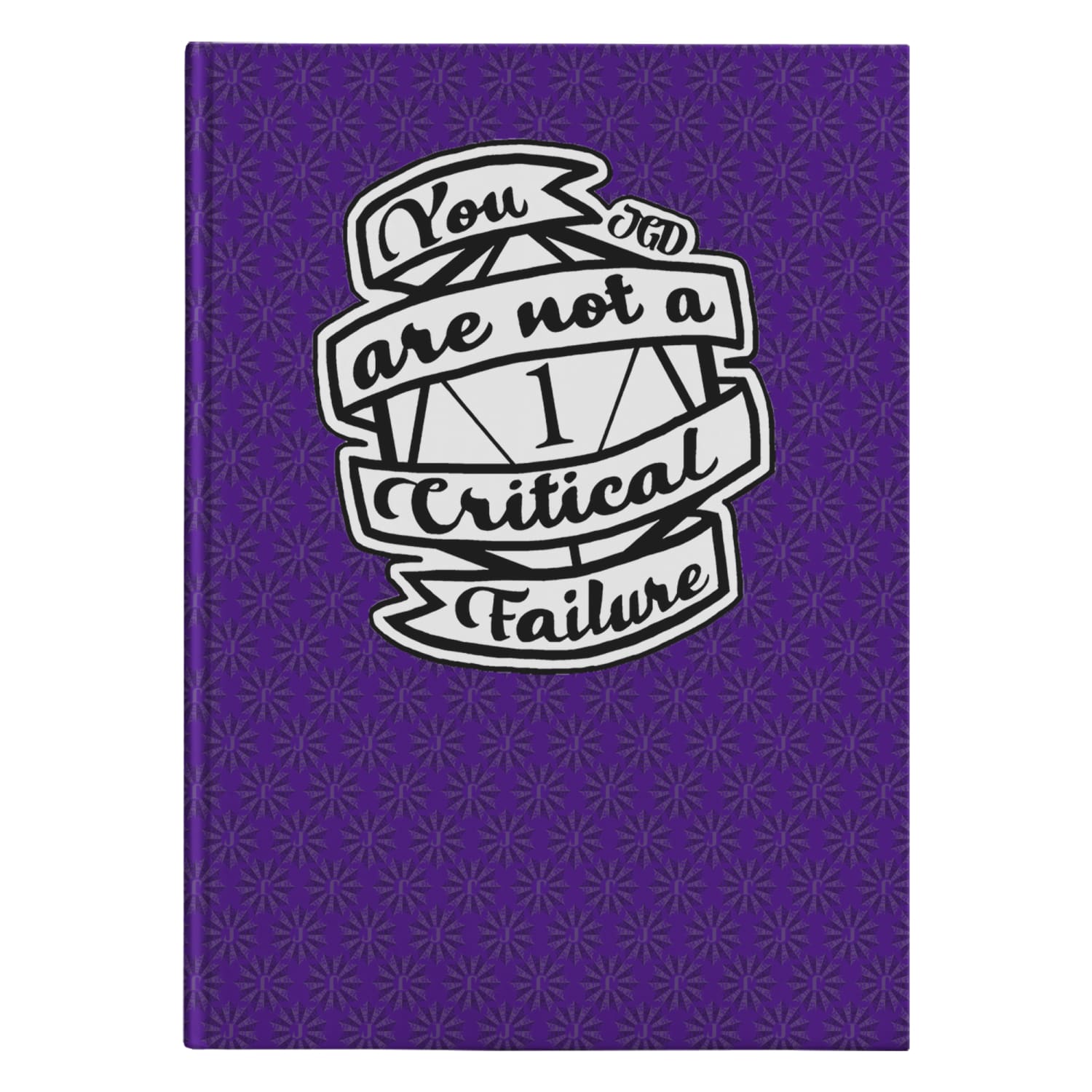 Jasper’s Game Day Hardcover Journal - Purple - Small (5.75 x 8) - Journals