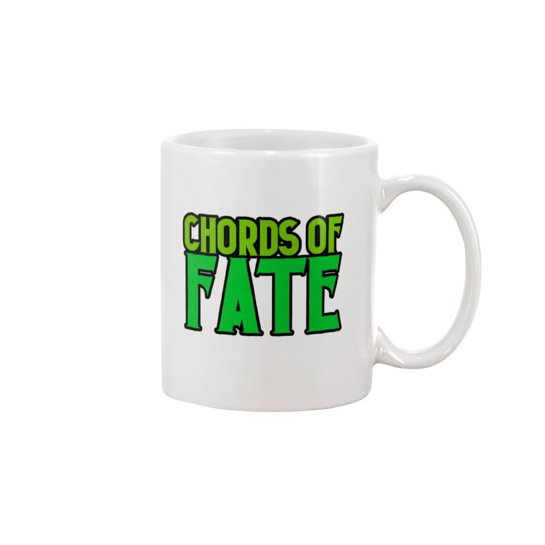 Mage Productions Chords of Fate Logo 11oz Coffee Mug - White / 11OZ - Mage Productions