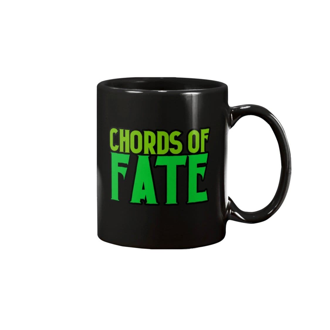 Mage Productions Chords of Fate Logo 15oz Coffee Mug - Black / 15OZ - Mage Productions