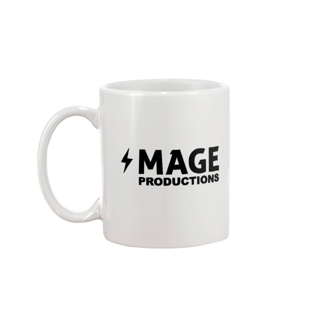 Mage Productions Classic Logo 11oz Coffee Mug - White / 11OZ - Mage Productions