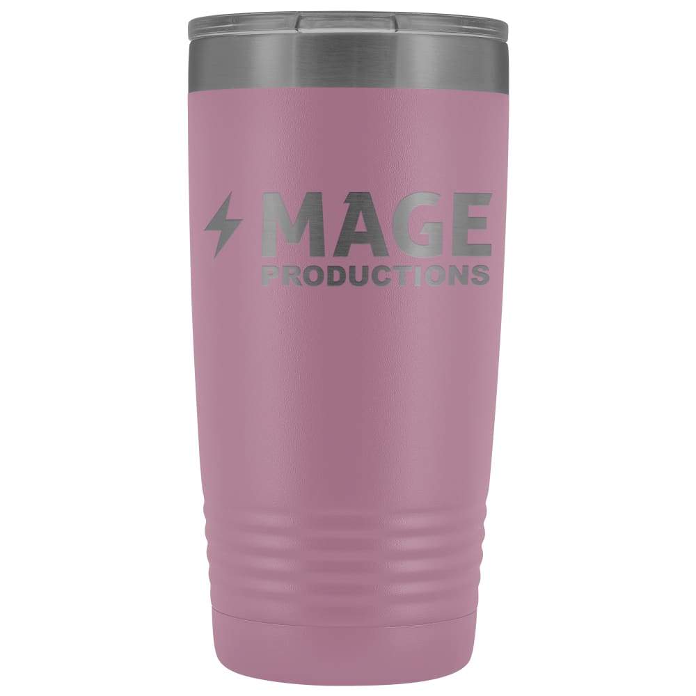 Mage Productions Classic Logo 20 Ounce Vacuum Tumbler - Light Purple - Tumblers