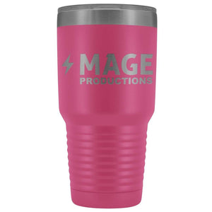 Mage Productions Classic Logo 30oz Vacuum Tumbler - Pink - Tumblers