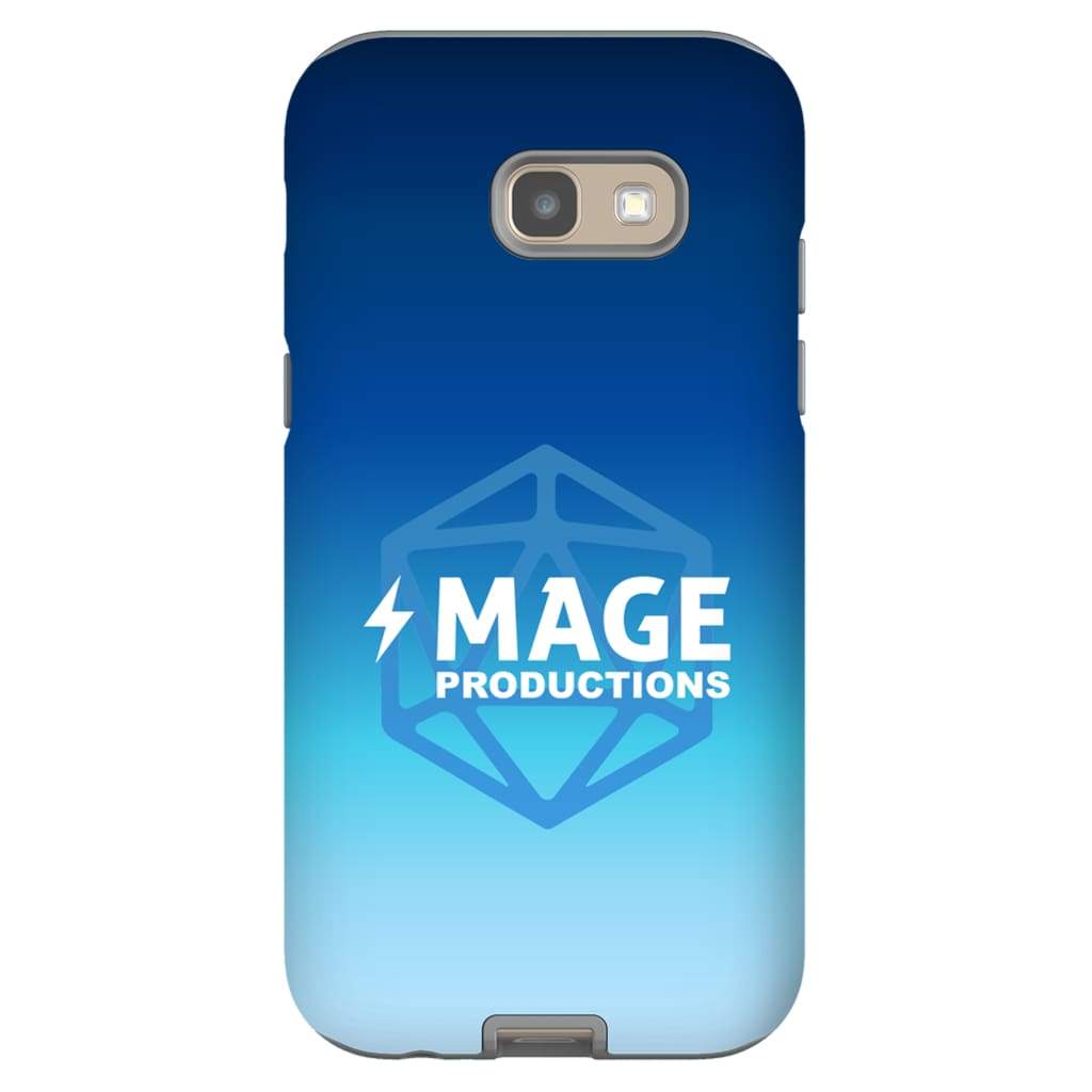 Mage Productions D20 Dice Logo Blue Fade Tough Phone Case - Samsung Galaxy A5 2017