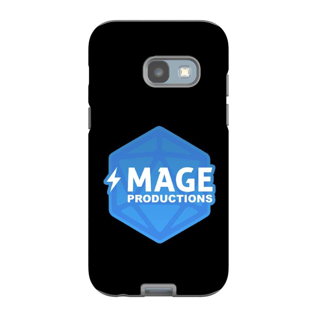 Mage Productions D20 Dice Logo Glossy Black Tough Phone Case - Samsung Galaxy A3 2017