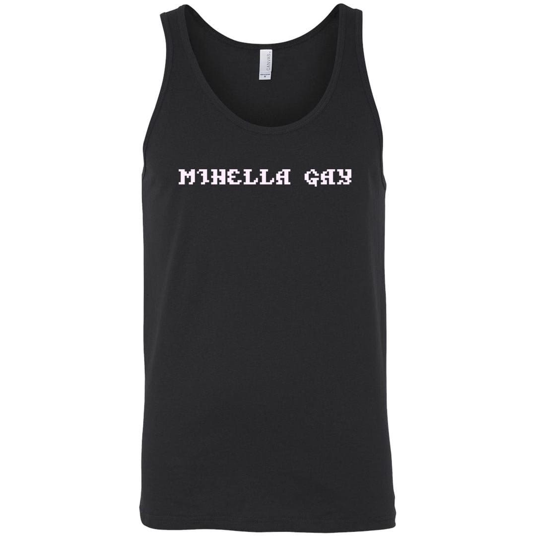 Mihella Gay Unisex Classic Tank - Black / S