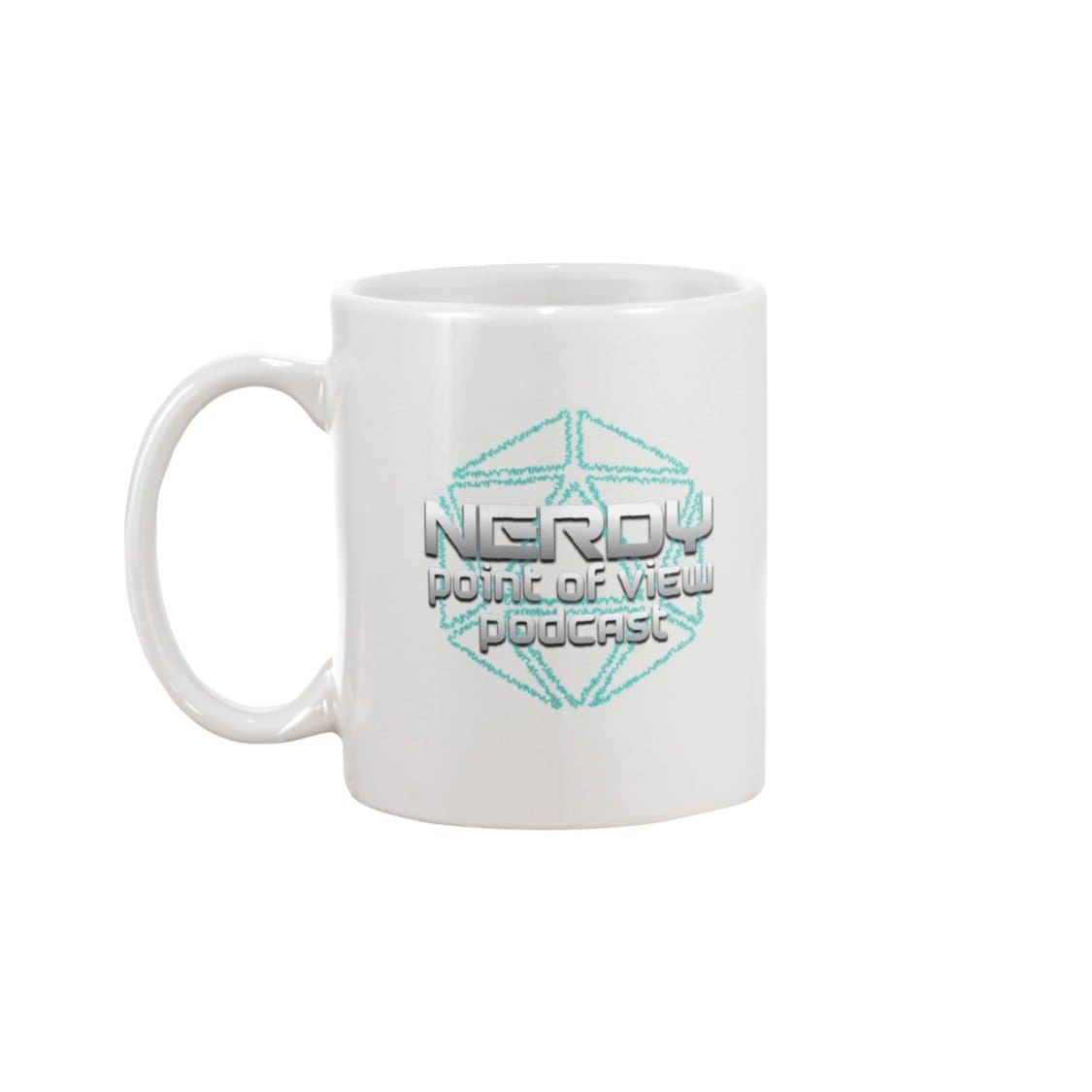 Nerdy Point of View Nerdy 20 D20 15oz Coffee Mug - Nerdy Point of View