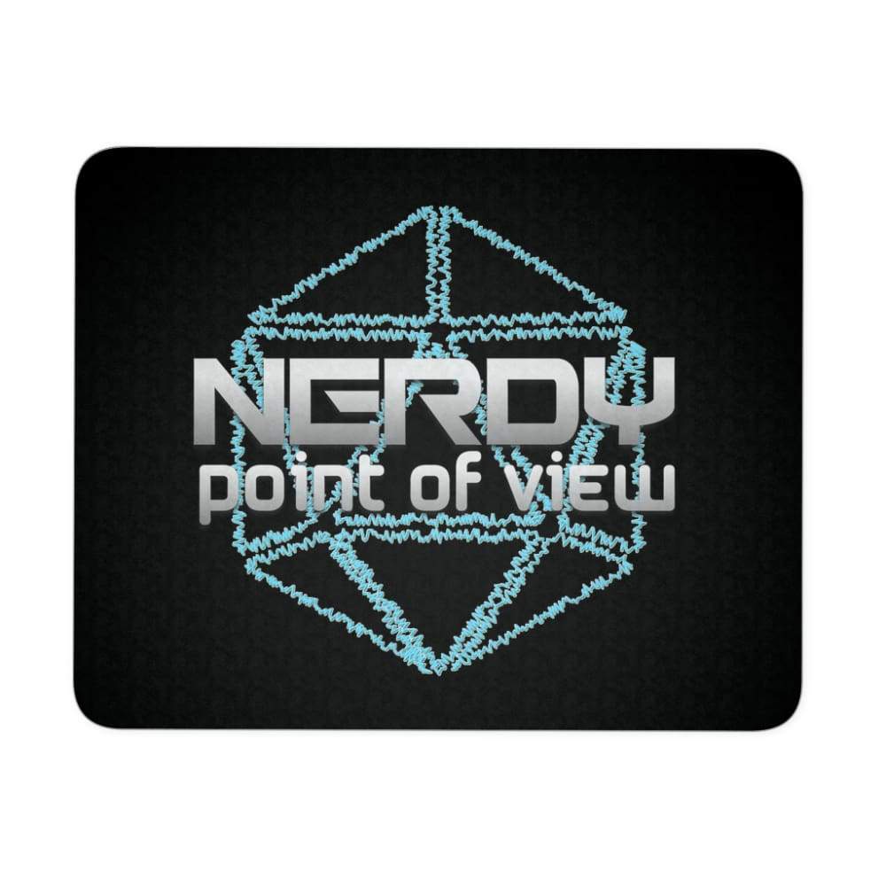 NerdyPOV Mousepads - Nerdy20 : Black - Mousepads