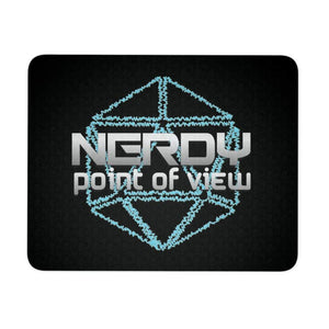 NerdyPOV Mousepads - Nerdy20 : Black - Mousepads