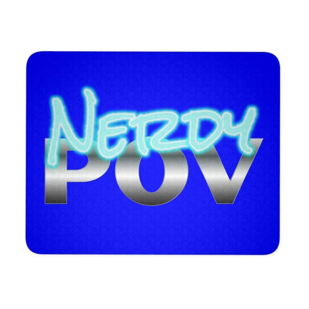 NerdyPOV Mousepads - Neon Nerd : Blue - Mousepads