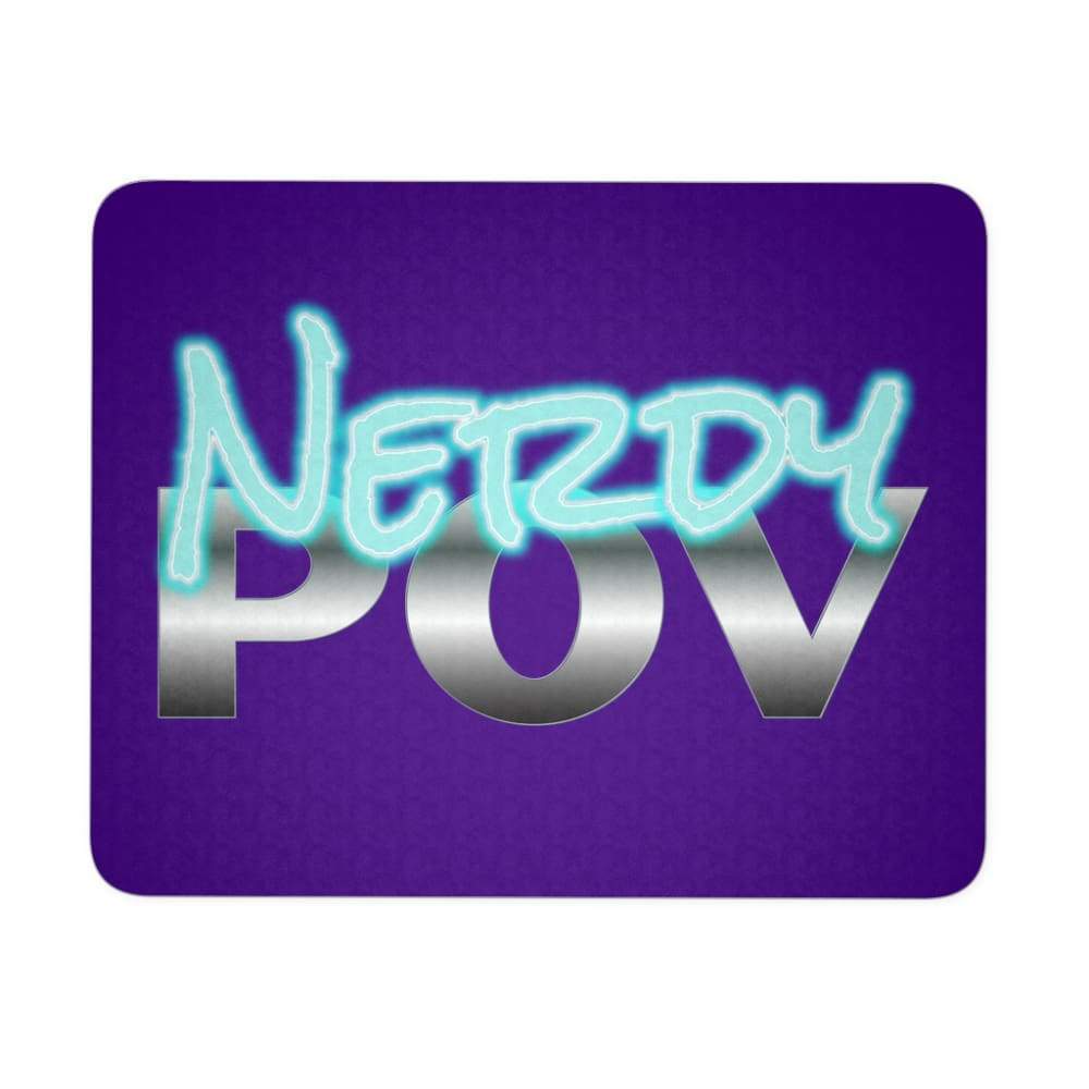 NerdyPOV Mousepads - Neon Nerd : Purple - Mousepads