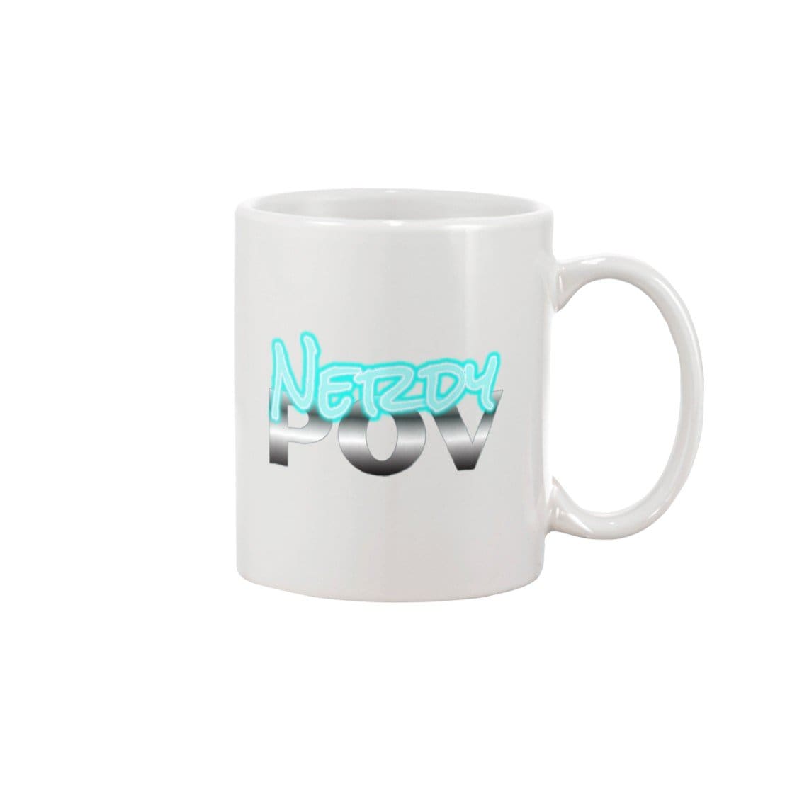 Nerdy Point of View Neon Nerd 11oz Coffee Mug - Nerdy Point of View