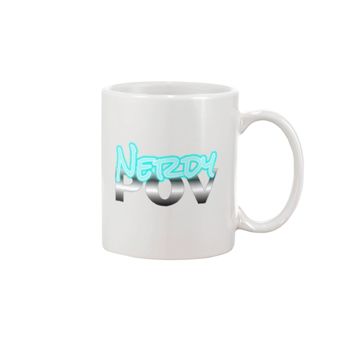 Nerdy Point of View Neon Nerd 15oz Coffee Mug - Nerdy Point of View