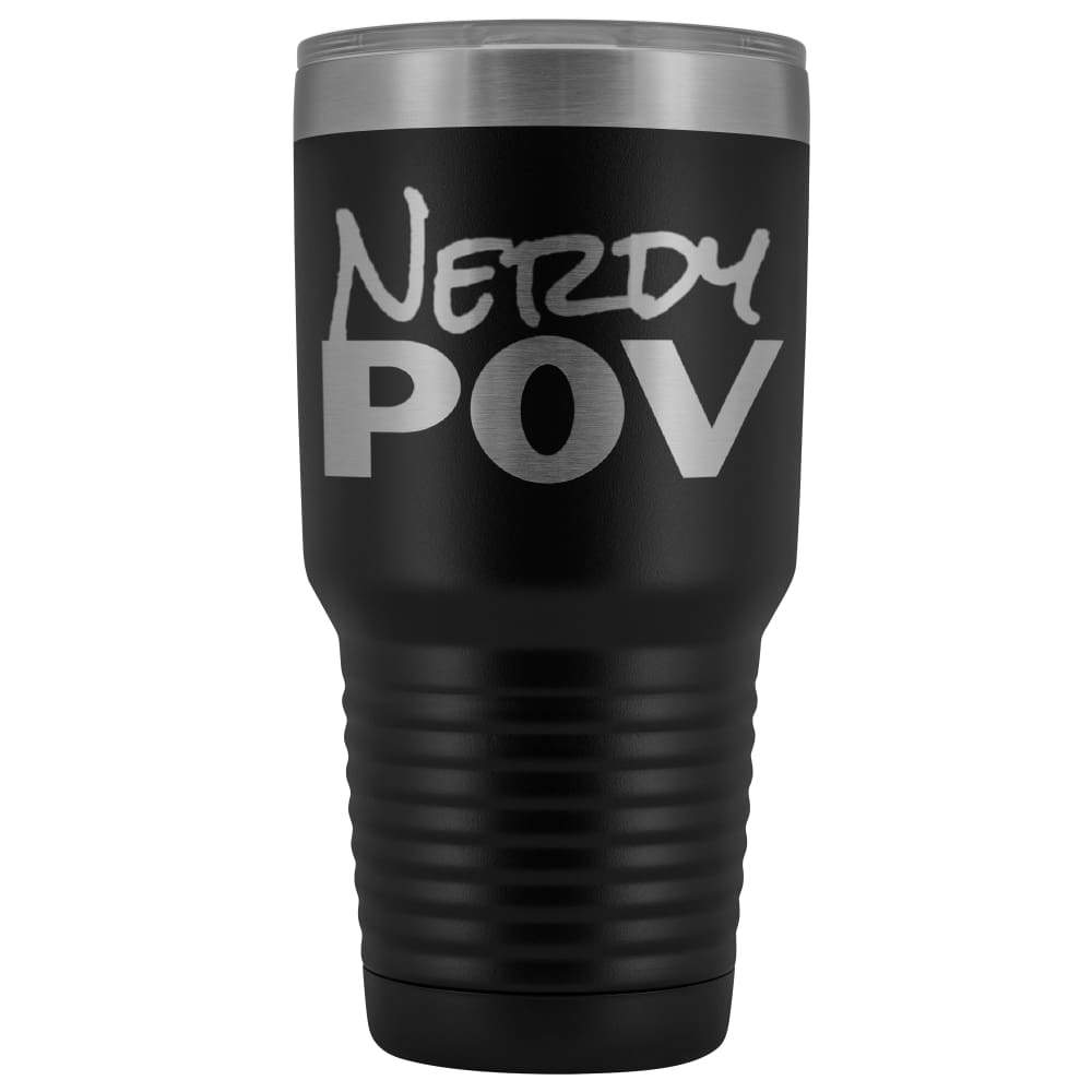 NerdyPOV Neon Nerd 30oz Vacuum Tumbler - Black - Tumblers