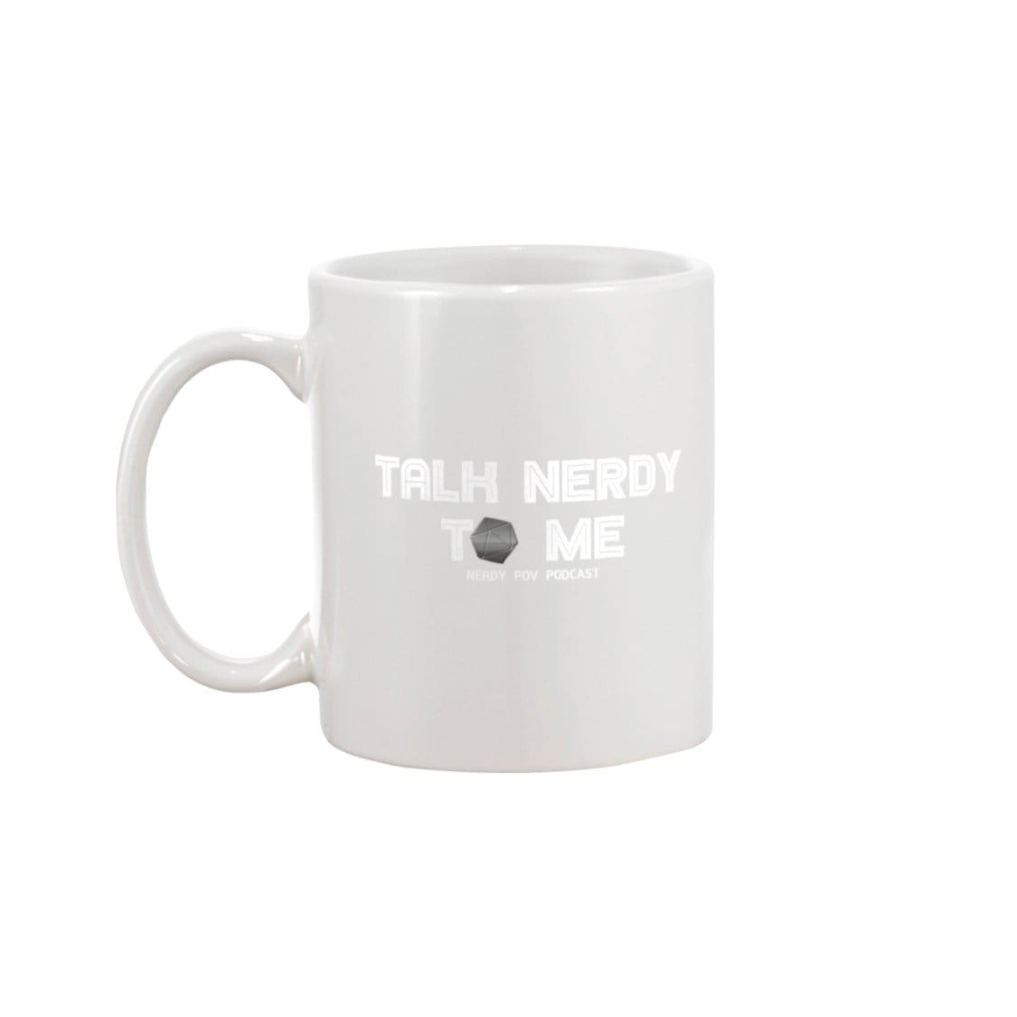Nerdy Point of View Talk Nerdy 15oz Coffee Mug - Nerdy Point of View