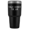 NerdyPOV Talk Nerdy D20 30oz Vacuum Tumbler - Black - Tumblers