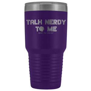 NerdyPOV Talk Nerdy D20 30oz Vacuum Tumbler - Tumblers