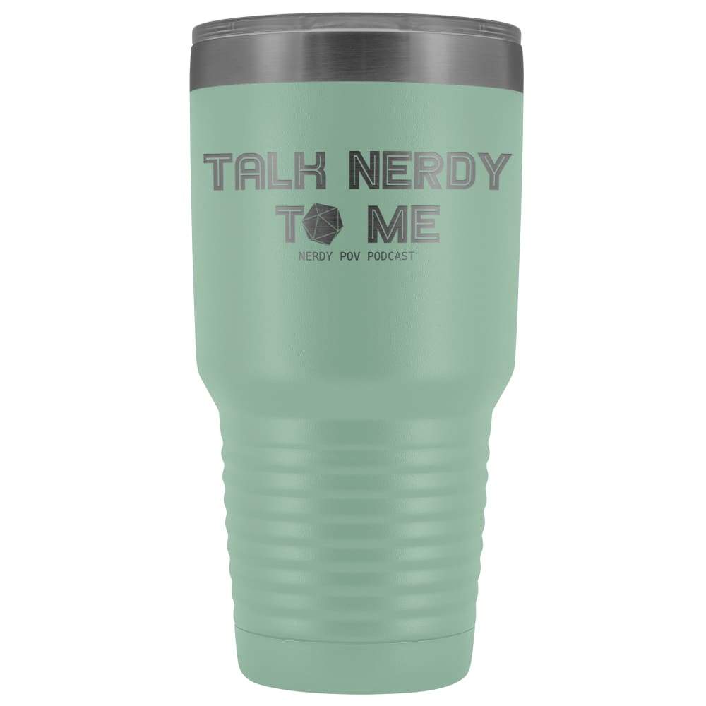 NerdyPOV Talk Nerdy D20 30oz Vacuum Tumbler - Tumblers