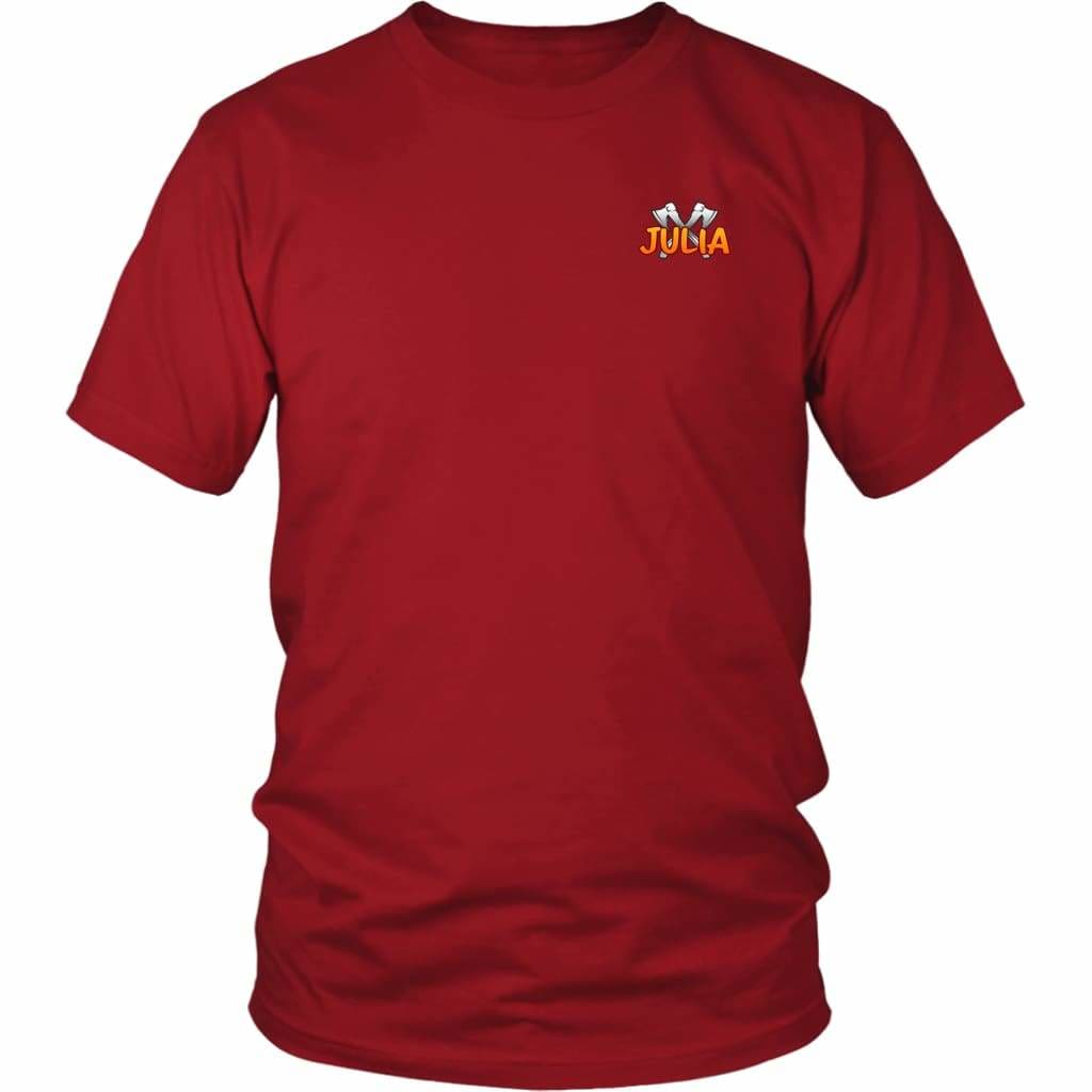 NOT FOR SALE - Badlands P2 Julia 2 - District Unisex Shirt / Red / XL - T-shirt
