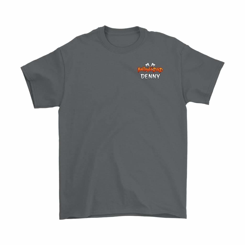 NOT FOR SALE -BadlandsExec02 Denny - Gildan Mens T-Shirt / Charcoal / 4XL - T-shirt