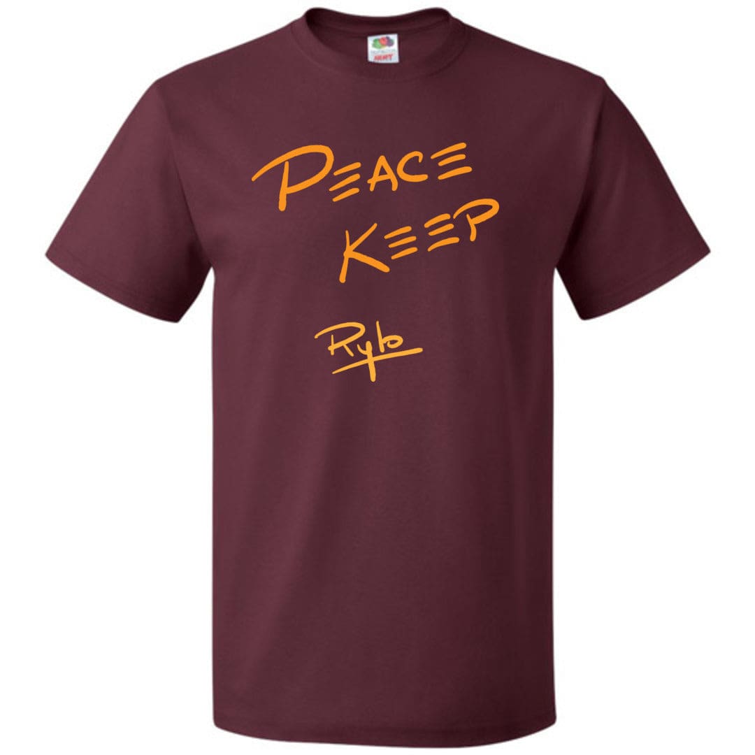 Peace Keep Rylo Classic Unisex Tee - Maroon / S