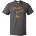 Peace Keep Rylo Classic Unisex Tee - Charcoal Grey / S
