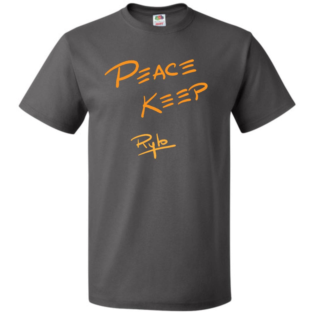 Peace Keep Rylo Classic Unisex Tee - Charcoal Grey / S