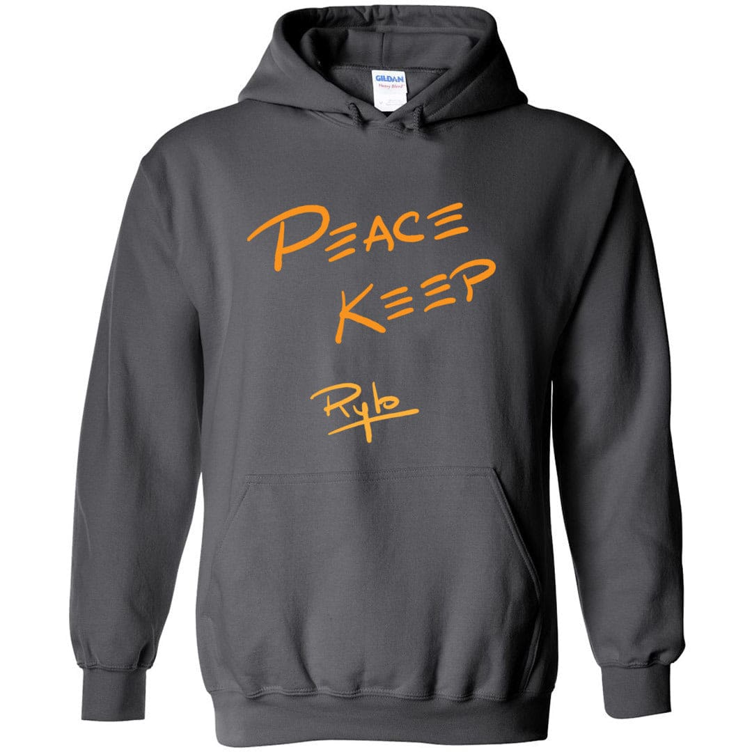 Peace Keep Rylo TS Unisex Pullover Hoodie - Charcoal / S