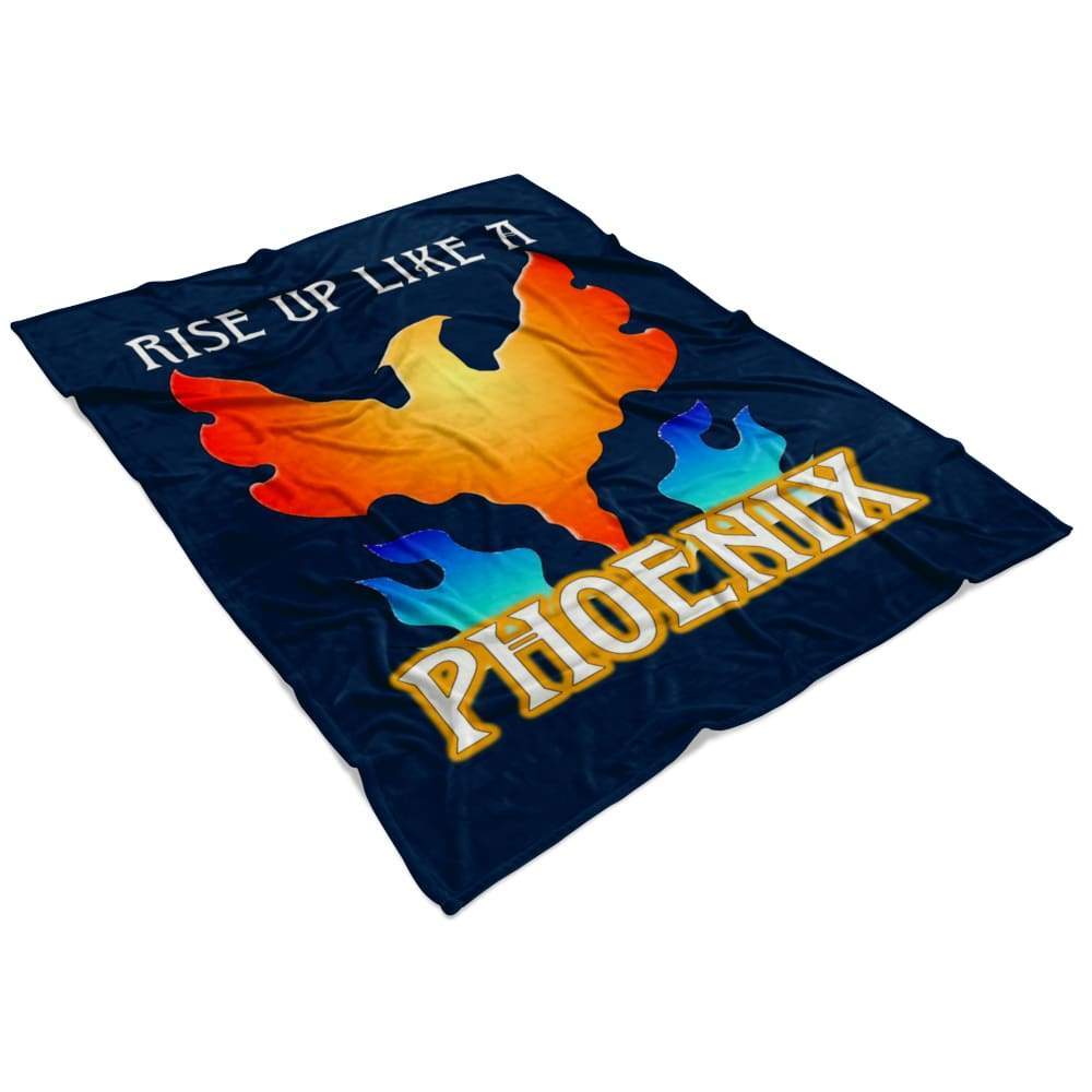 Phoenix Rise Fleece Blanket - Blankets