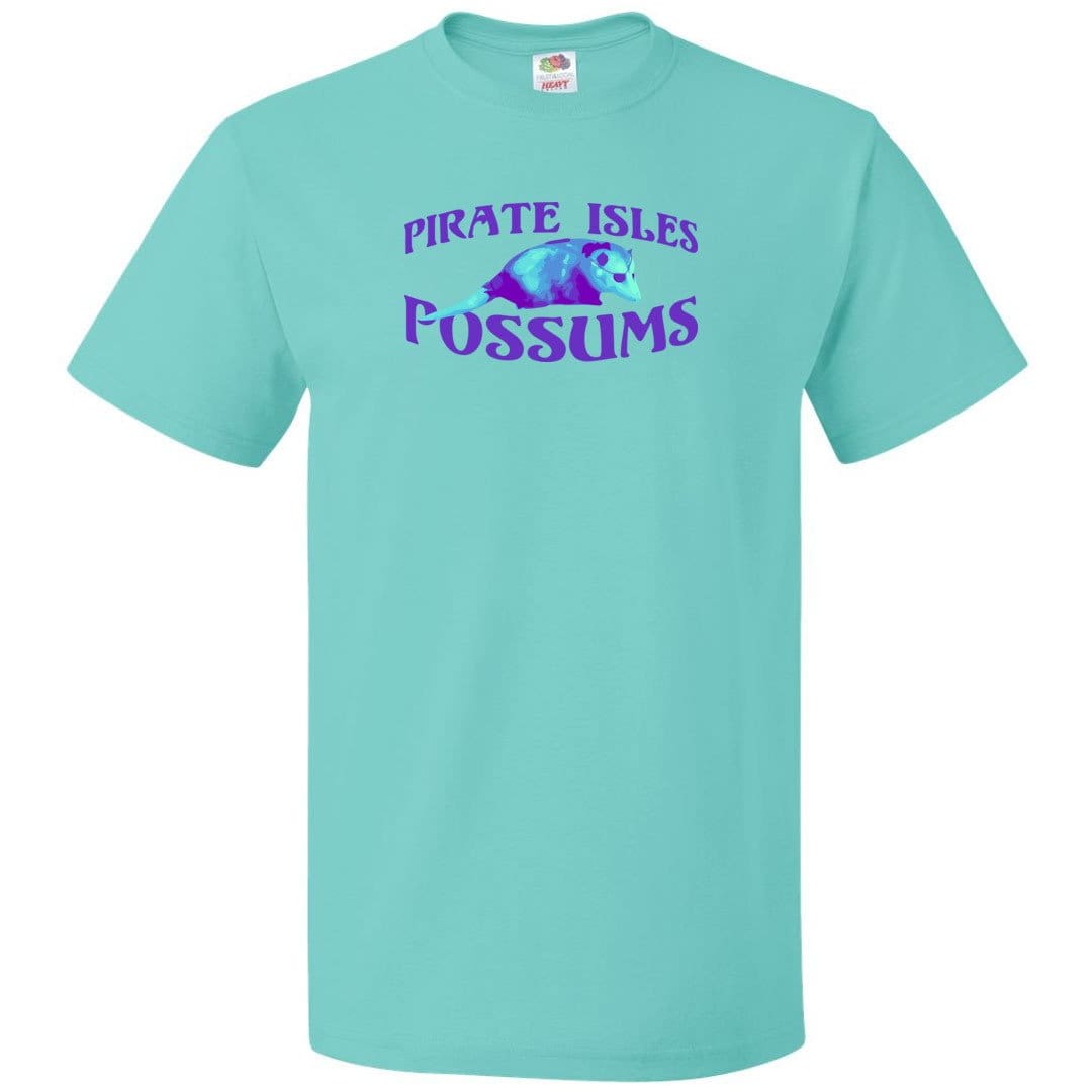 Pirate Isles Possums Light Unisex Classic Tee - Scuba Blue / S