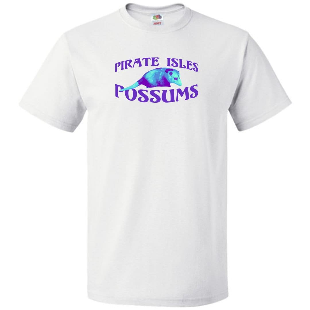 Pirate Isles Possums Light Unisex Classic Tee - White / S