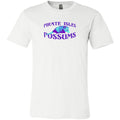 Pirate Isles Possums Light Unisex Premium Tee - White / XS