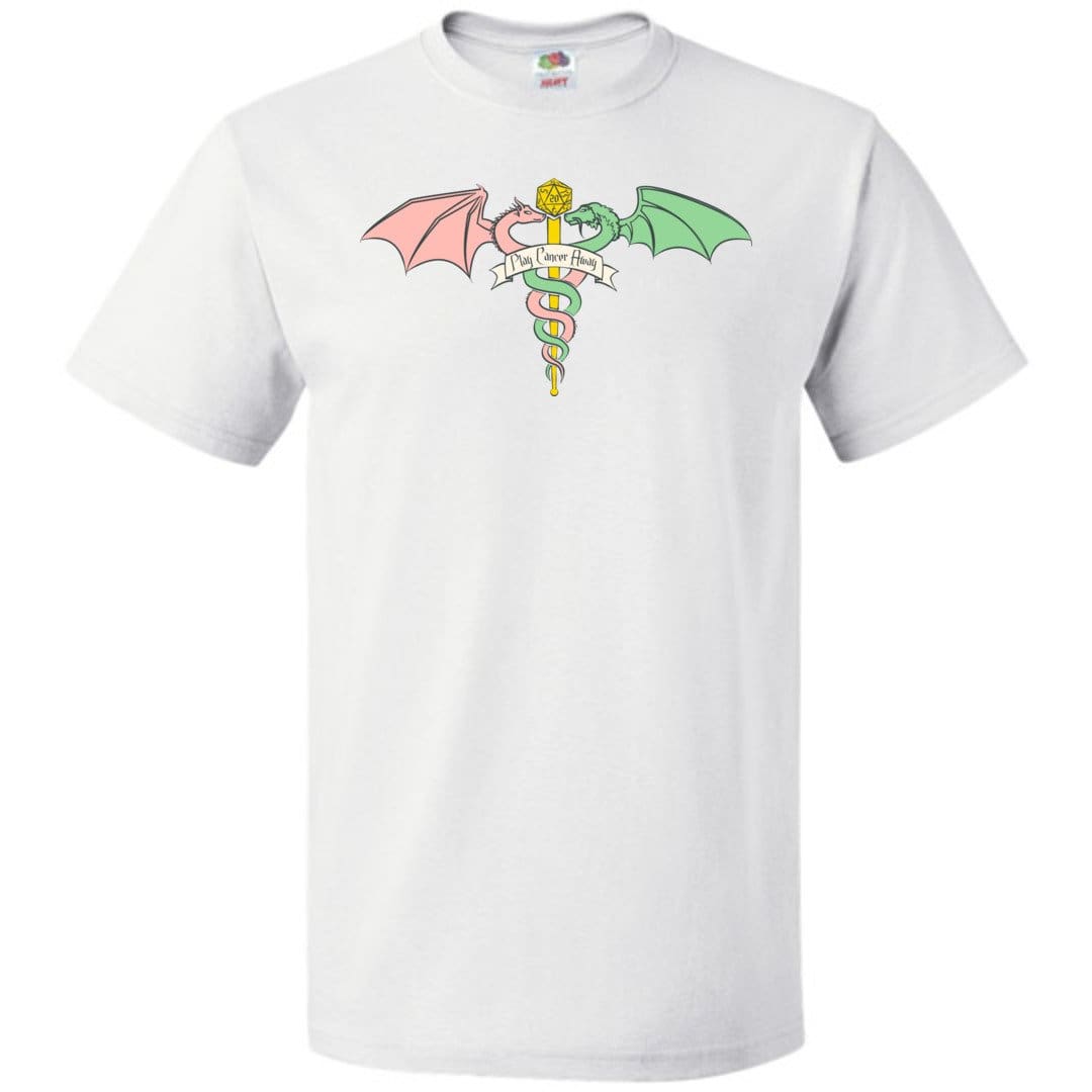 Play Cancer Away Unisex Classic Tee - White / S