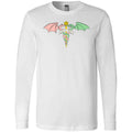 Play Cancer Away Unisex Premium Long Sleeve Tee - White / S