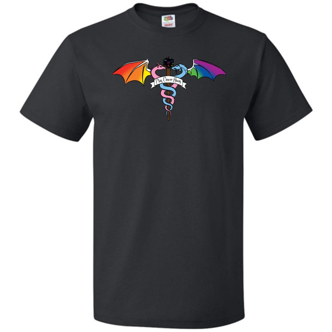 Play Cancer Away with Pride Unisex Classic Tee - Black / S