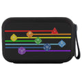 Polyhedral Pride - Rainbow Dice Bluetooth Speaker - Bluetooth Speaker - Headphones