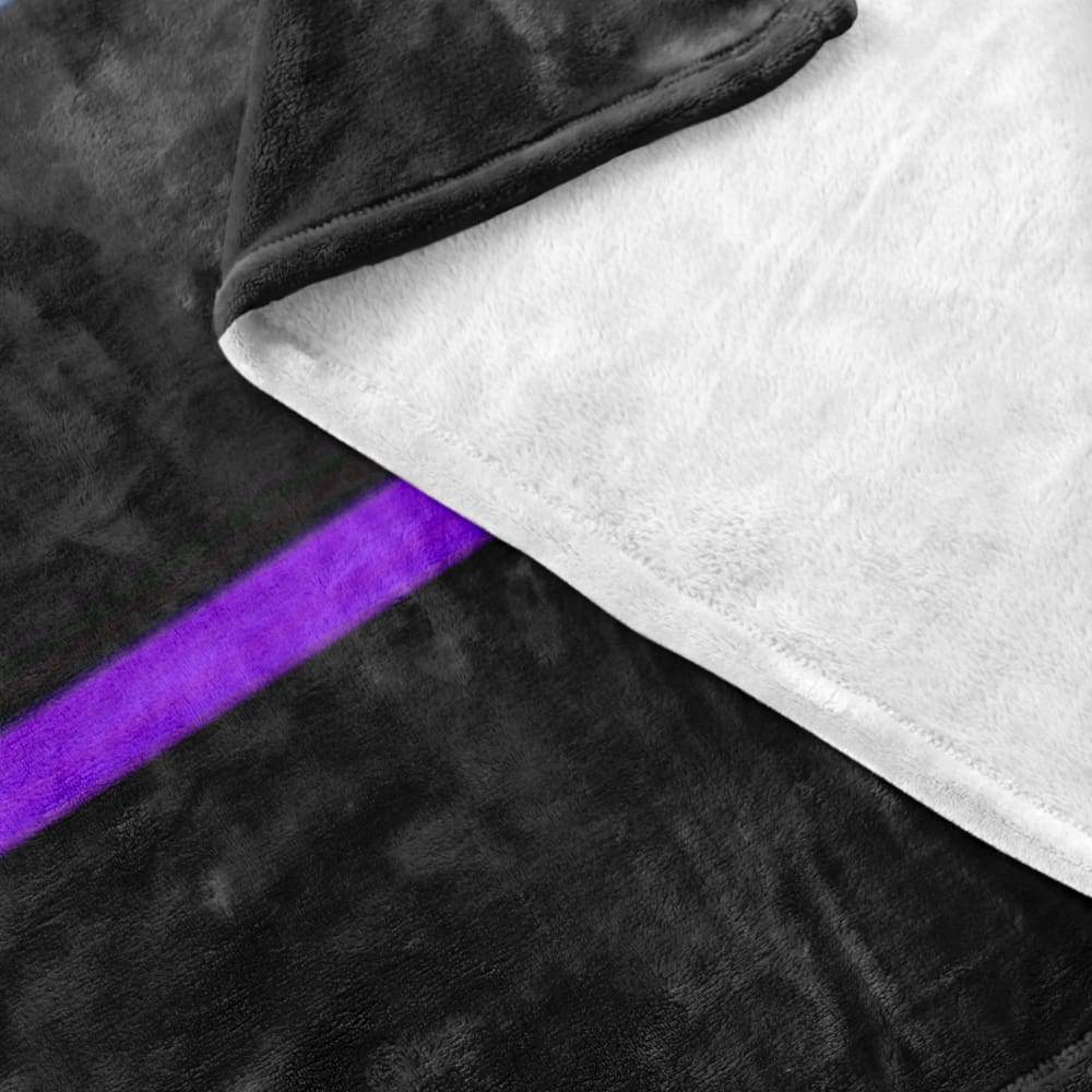 Polyhedral Pride - Rainbow Dice Fleece Blanket - Blankets