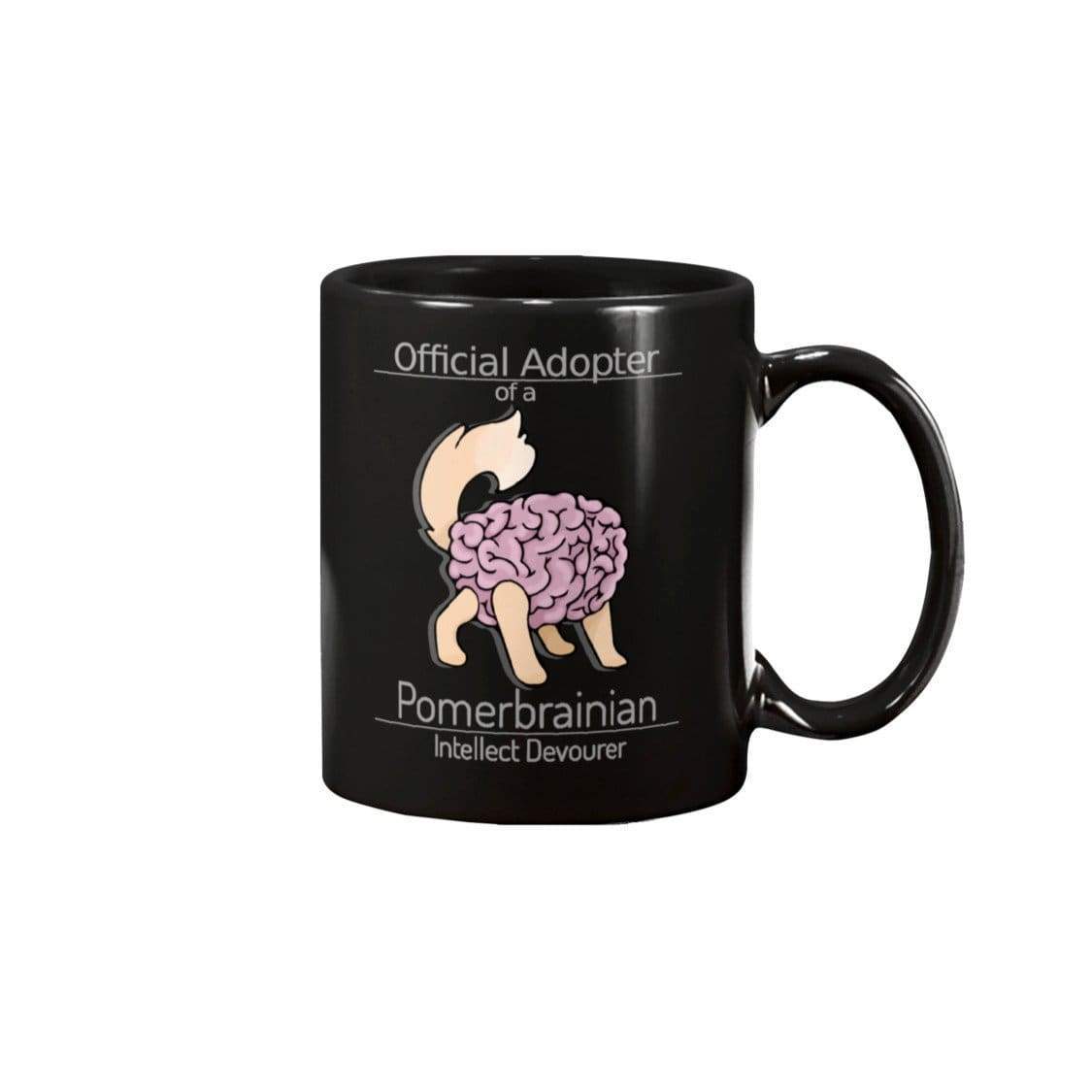 Pomerbrainian Intellect Devourer 15oz Coffee Mug - Black / 15OZ - Mugs
