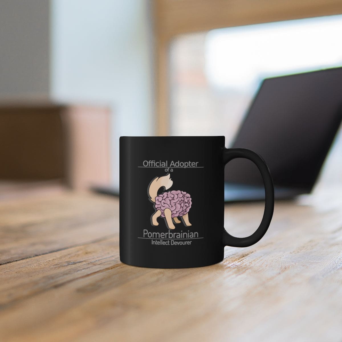 Pomerbrainian Intellect Devourer Py 11oz Black Mug - 11oz - Mug