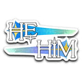 Pronoun Wishing Star He Him Sticker - ProWSHH