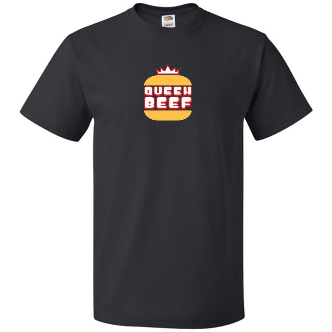Queen Beef Retroverse Logo Unisex Classic Tee - Black / S