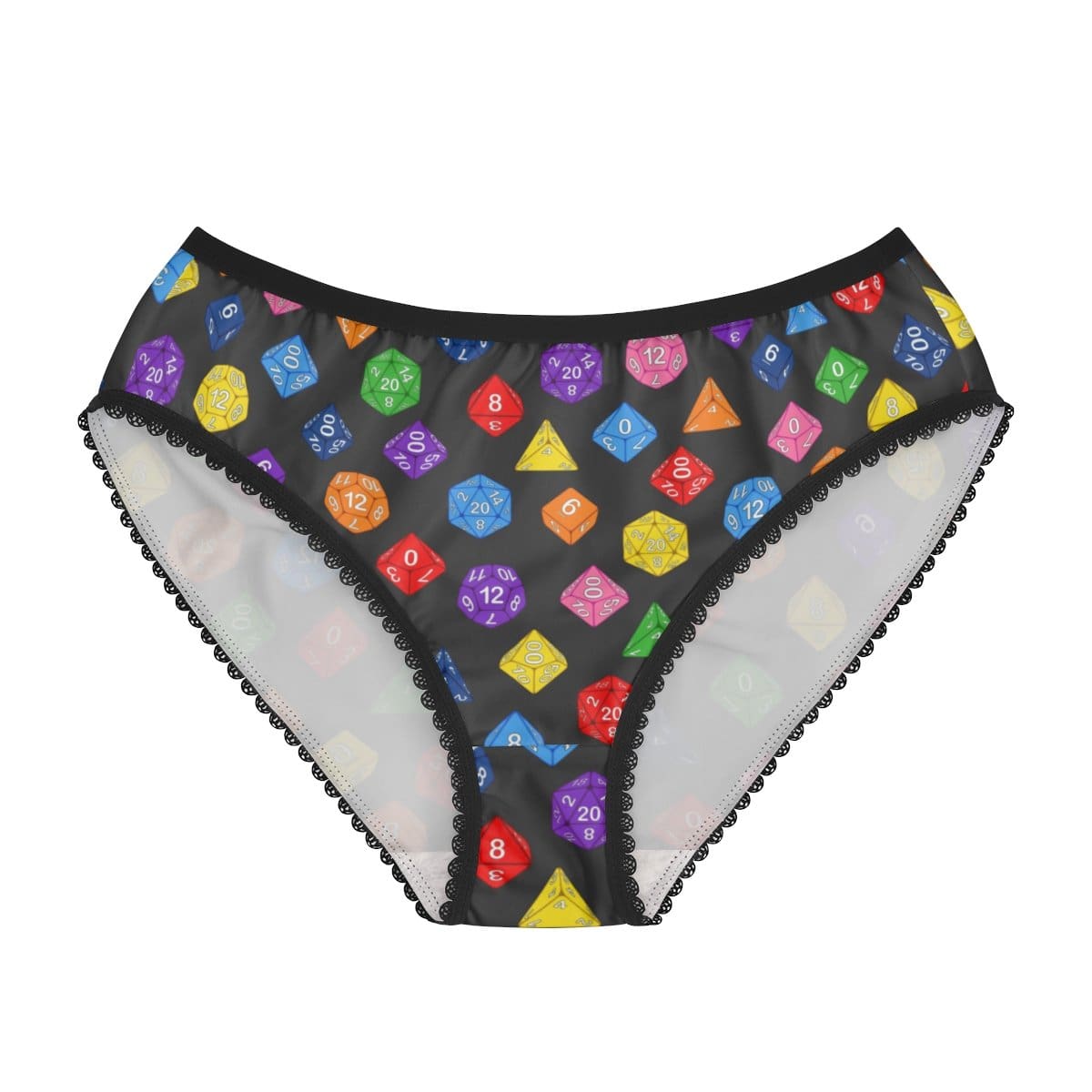 Multi Colored BRIEFS  Abstract Print Panties, Rainbow Underwear -  MikeMBurkeDesigns