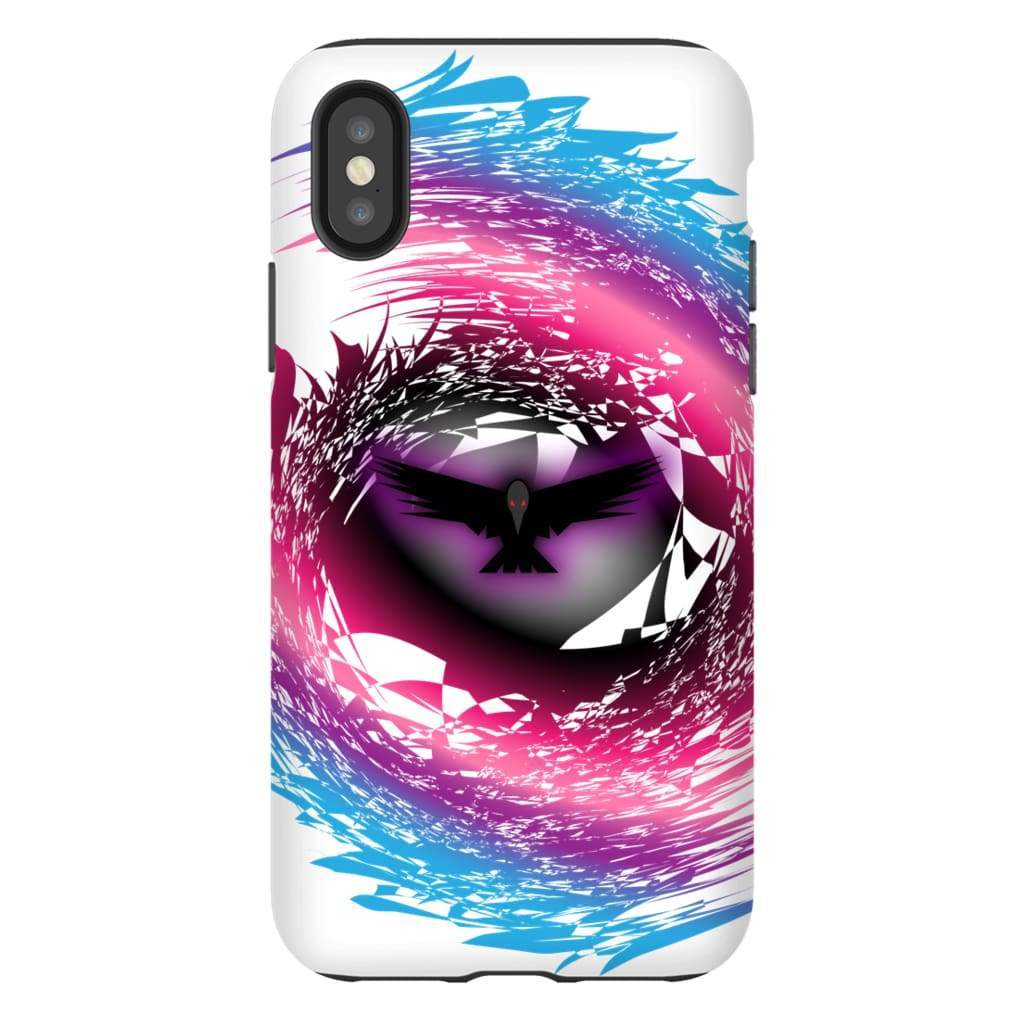 Raven Out Of The Maelstrom : Tough Phone Case - iPhone XS - Phone Case