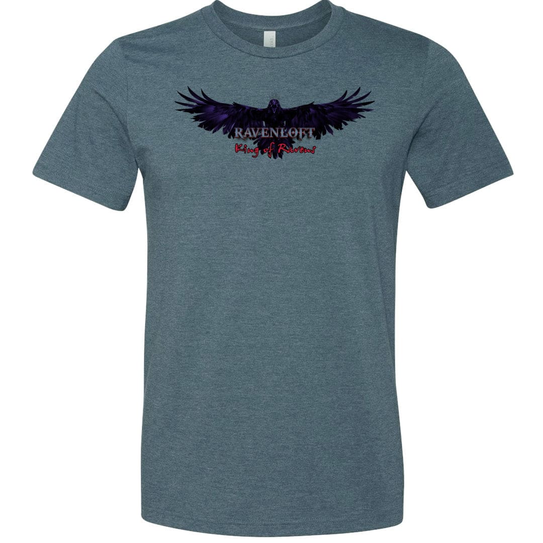 Ravenloft: King of Ravens Unisex Premium Tee - Heather Slate / XS