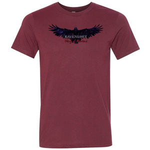 Ravenloft: King of Ravens Unisex Premium Tee - Heather Cardinal / XS